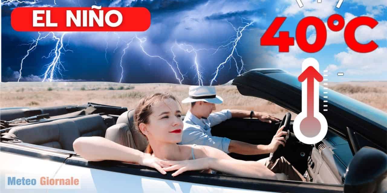 CALDO fulmineo estivo in men che non si dica. PIOGGIA troppa