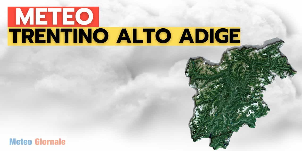 Previsioni meteo per il Trentino-Alto Adige/Süd Tirol dall’8 al 14 maggio 2023: settimana caratterizzata da instabilità atmosferica