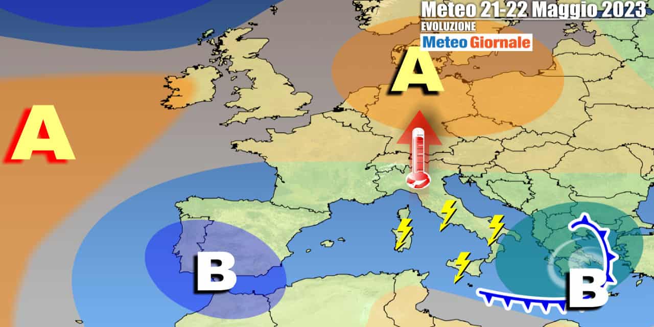 Meteo Italia: weekend da lupi con forte maltempo, poi variazione in vista