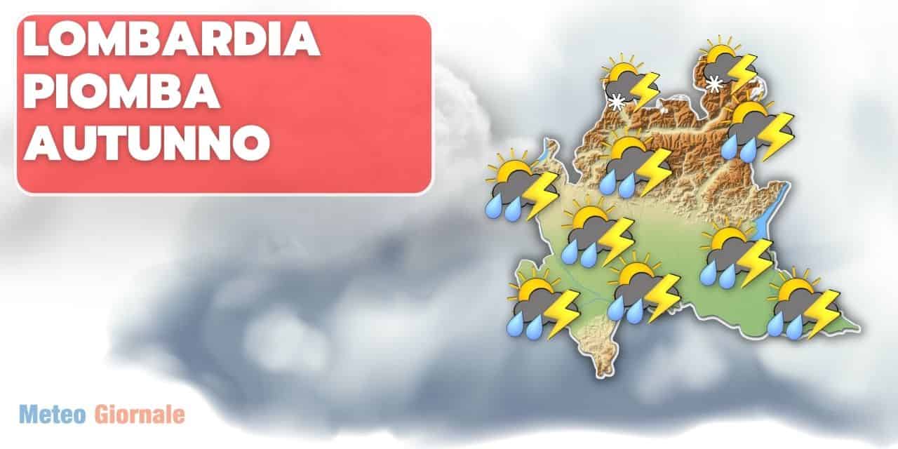 Meteo Lombardia, due settimane di piogge e temporali