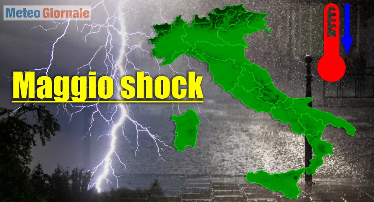 Meteo maggio 2023: notizie shock, il maltempo durerà molto. Caldo ecco quando