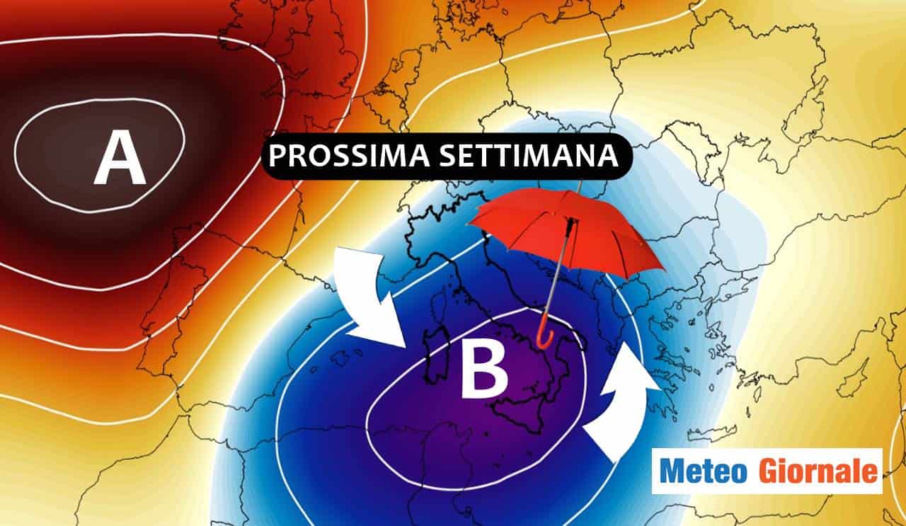 Meteo: ombre sul sereno, depressione bloccata in Italia la prossima settimana