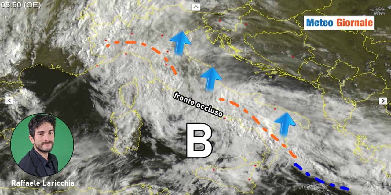 Meteo: 1° Maggio grigio e piovoso, previsioni pessime!