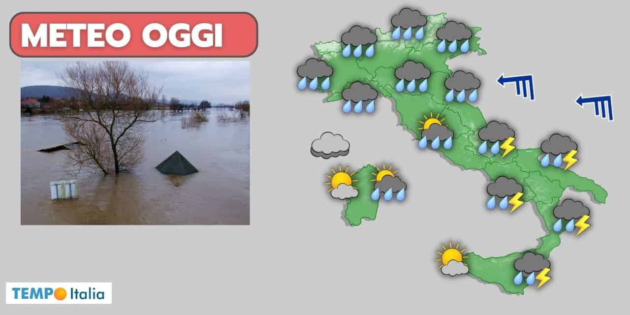 Previsioni Meteo: E’ Alluvione in Emilia Romagna. Panoramica Meteo Nazionale – aggiornamento