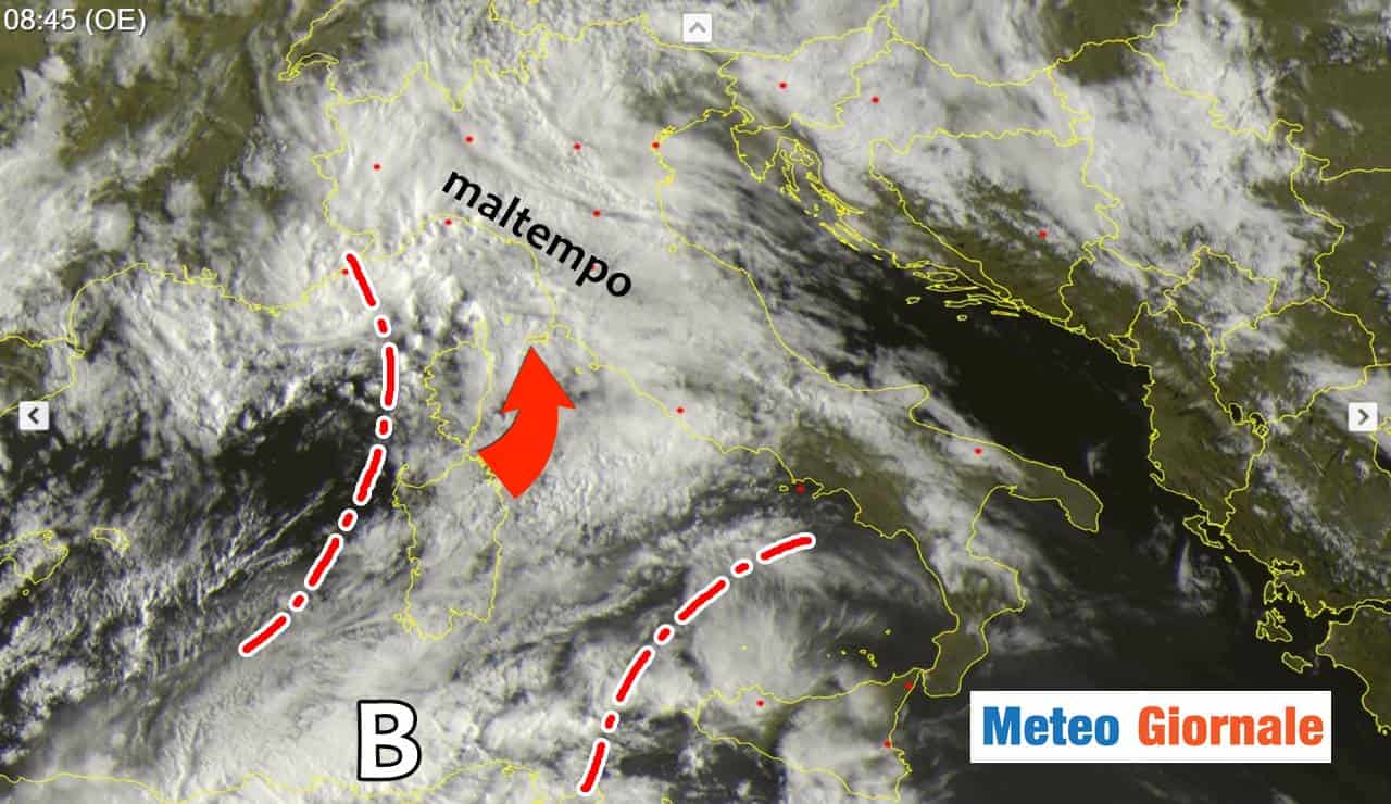 Meteo: altro vortice, altro maltempo!