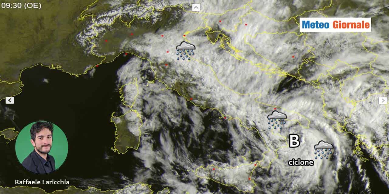 Meteo: più Autunno che Primavera, insidioso ciclone al sud!