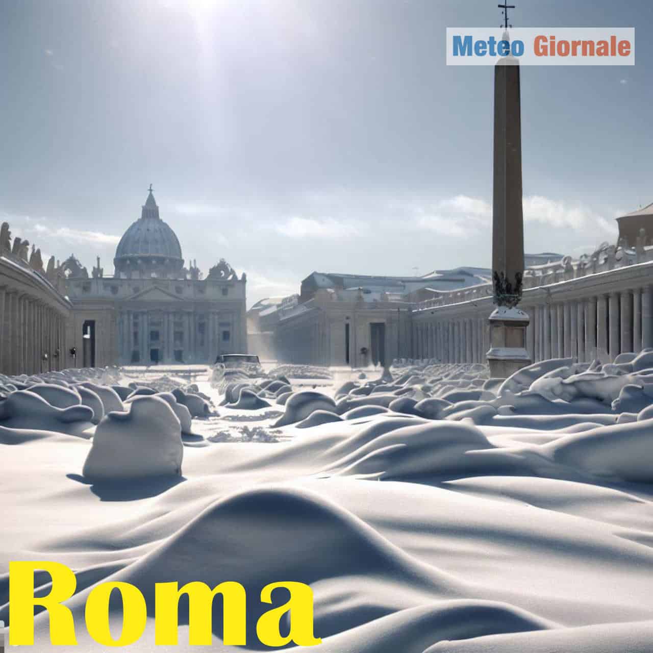 Meteo Roma. Neve e gelo, Tevere ghiacciato. Le “foto” di come potrebbe essere l’Inverno senza la Corrente del Golfo 8 meteo roma8