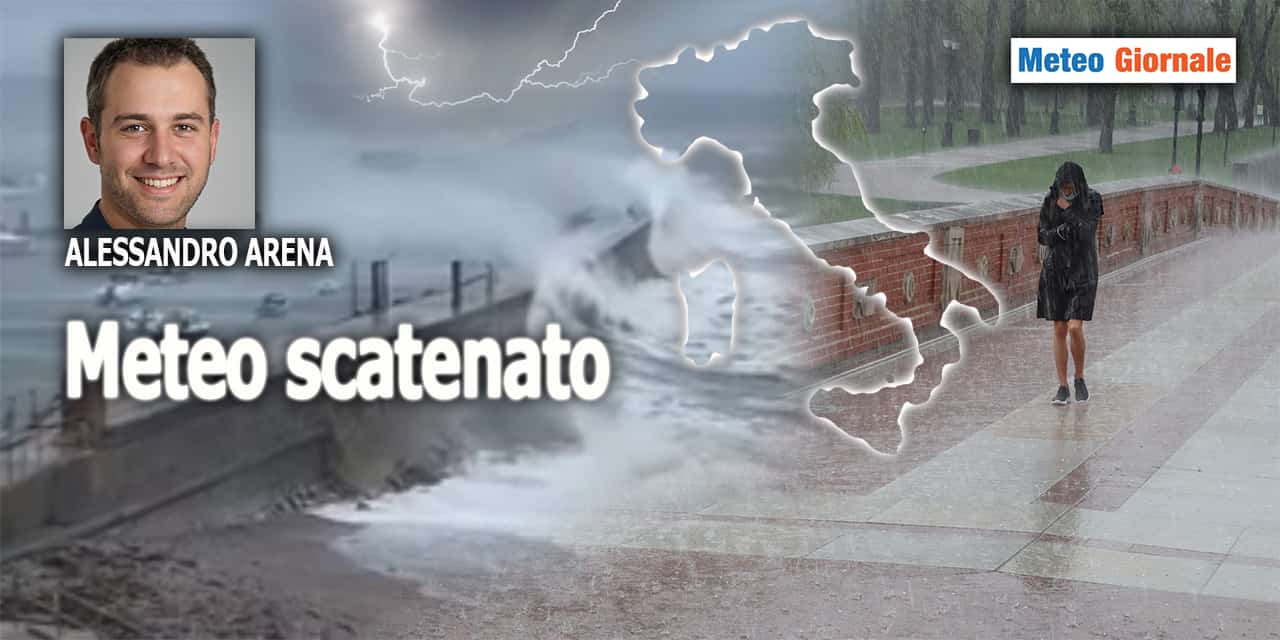 Meteo di Maggio esplosivo per i contrasti termici