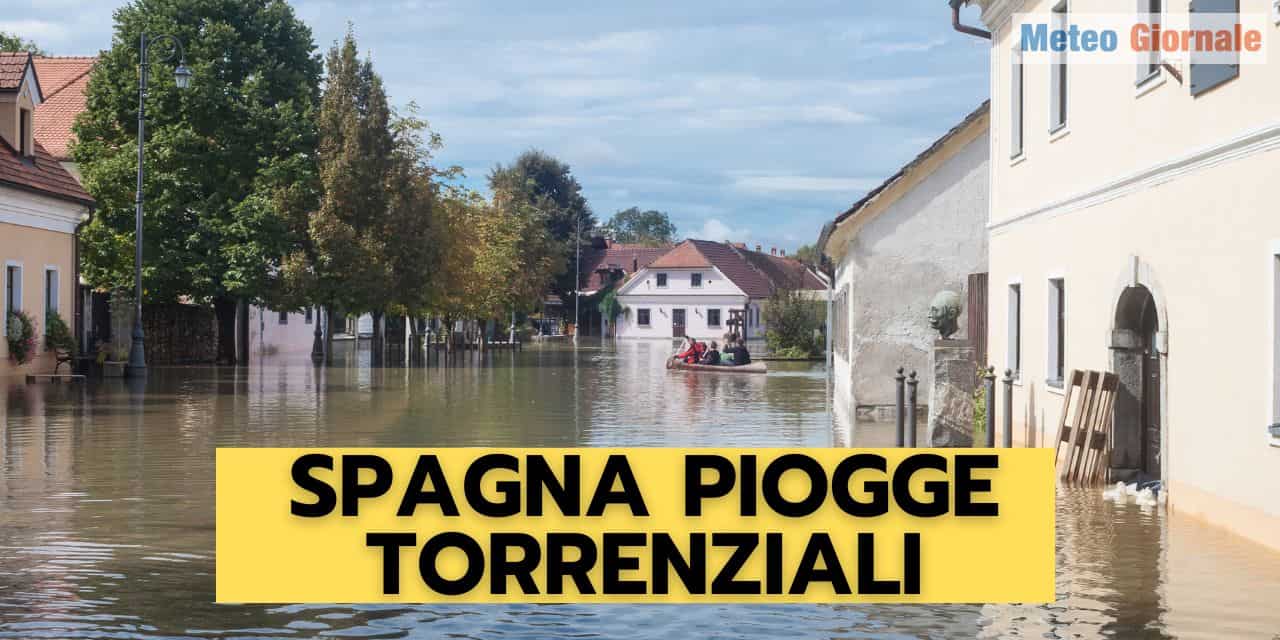 Il meteo prevede ancora nubifragi in Spagna dopo la storica siccità. Neve sui monti