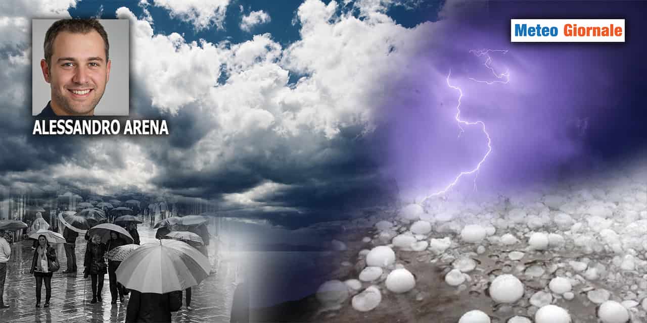 Maggio tra Turbolenze, Nubifragi e Grandinate sparsi. Niente sfaceli, è il nuovo meteo estremo
