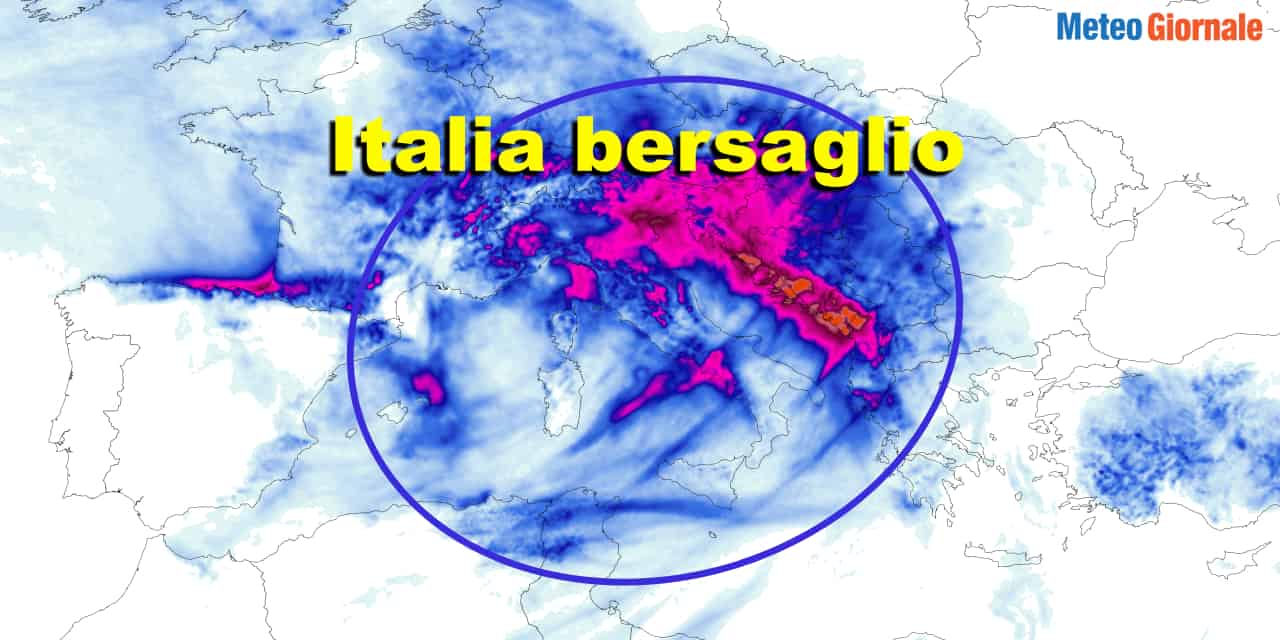 Meteo: stop clamoroso siccità, ci aspettano grandi piogge per tutto Maggio
