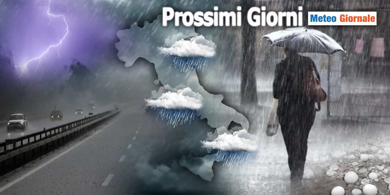 Meteo: fase di forte Maltempo Confermata! Durerà anche parecchio