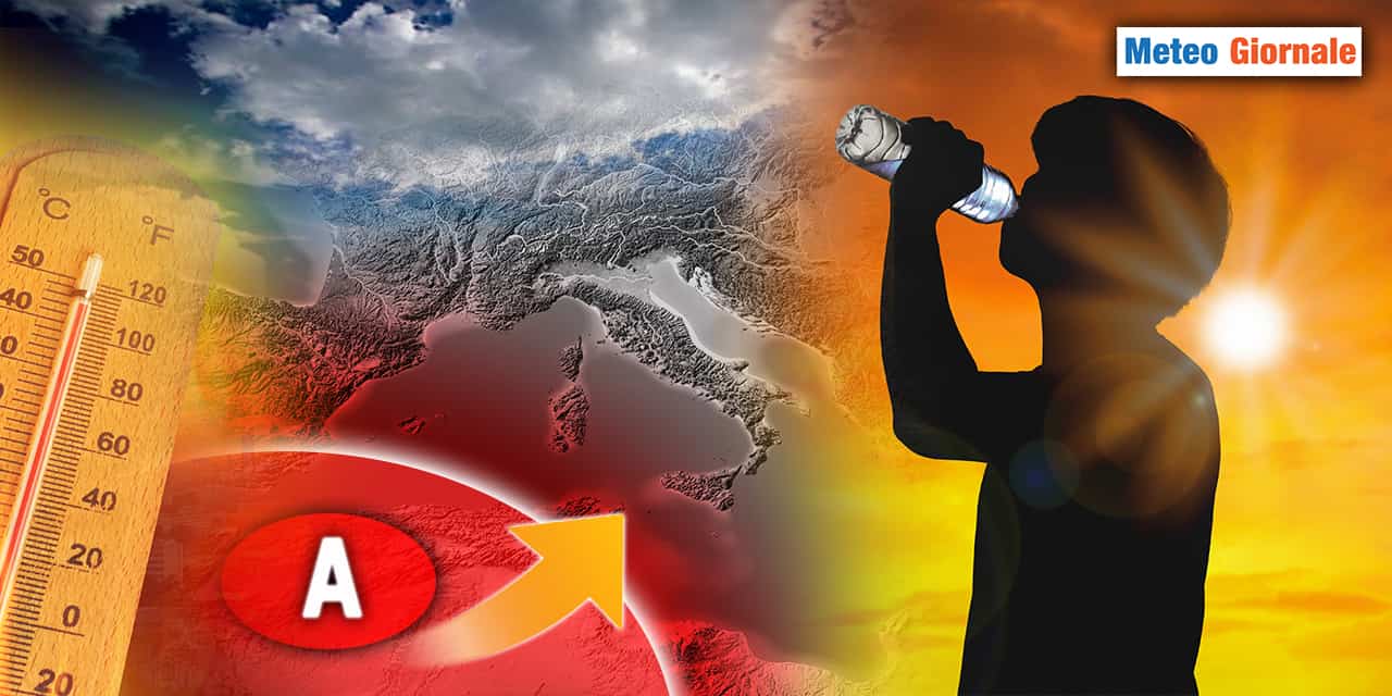 Meteo nel lungo termine: toh, chi si rivede! L’Anticiclone africano con Caldo Spiacevole