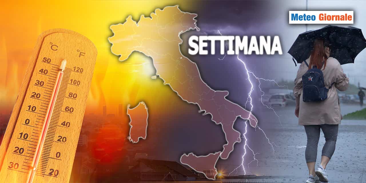 Meteo Settimana: Atmosfera più stabile e calda, ma attenzione ai Temporali
