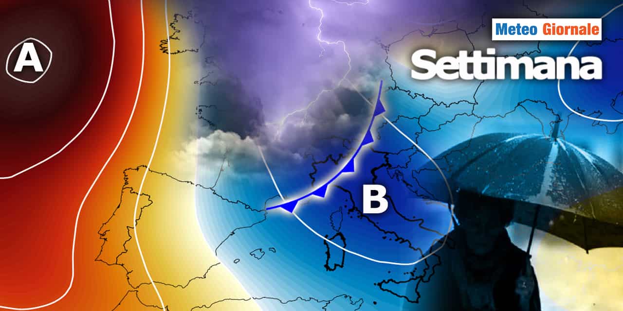 Meteo: Arriva un’altra Burrasca di Primavera. La settimana in breve