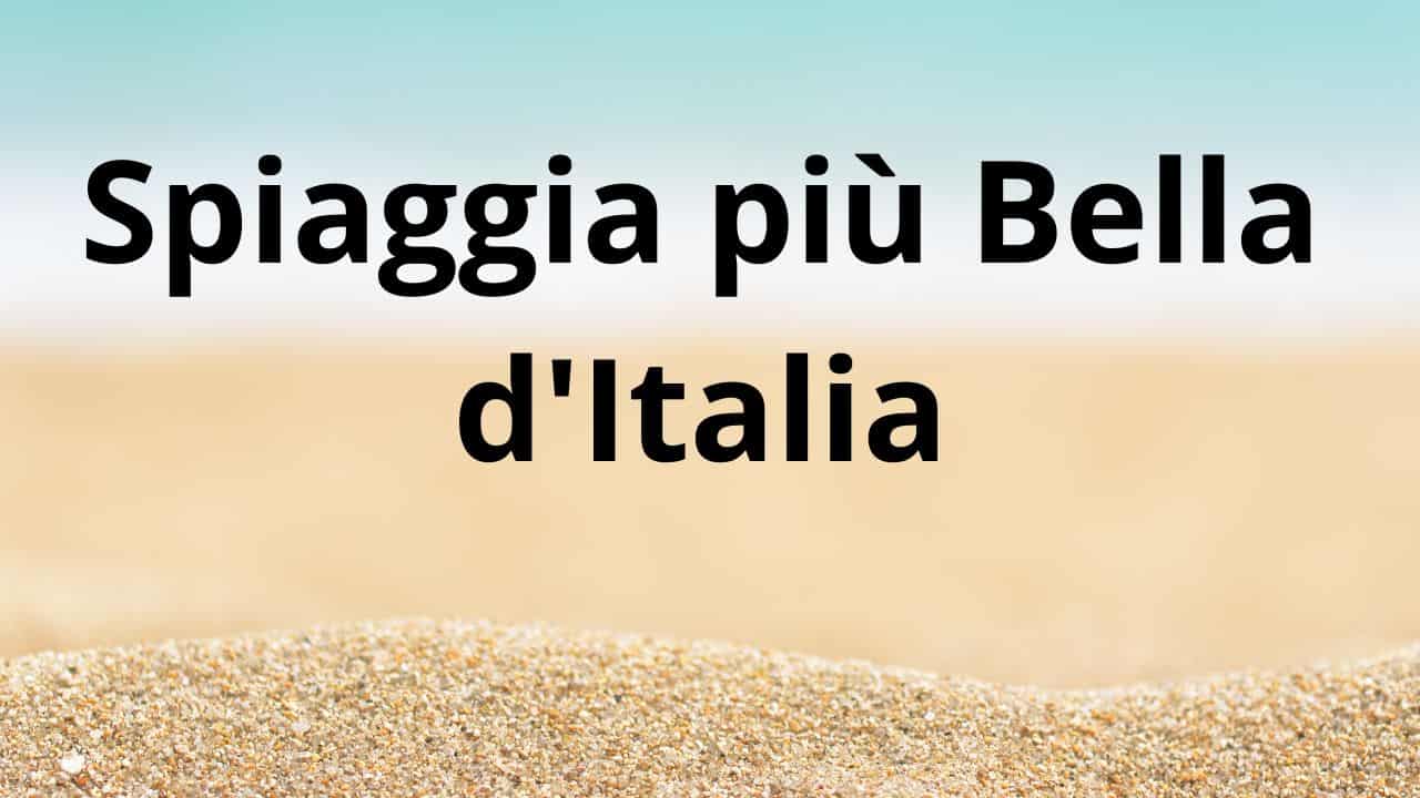 Il paradiso delle acque azzurre”: riconosciuta la più incantevole spiaggia italiana del 2023