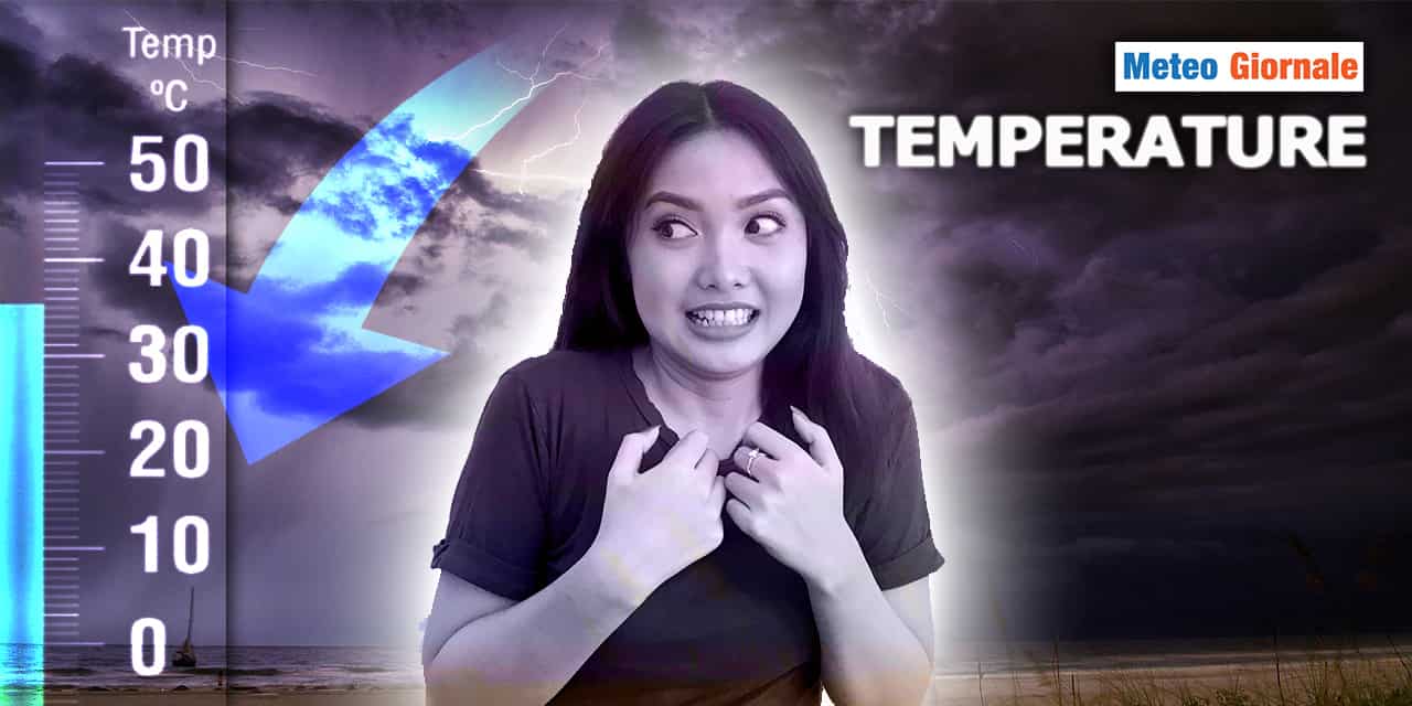 Meteo: Temperature, in arrivo un brusco scivolone