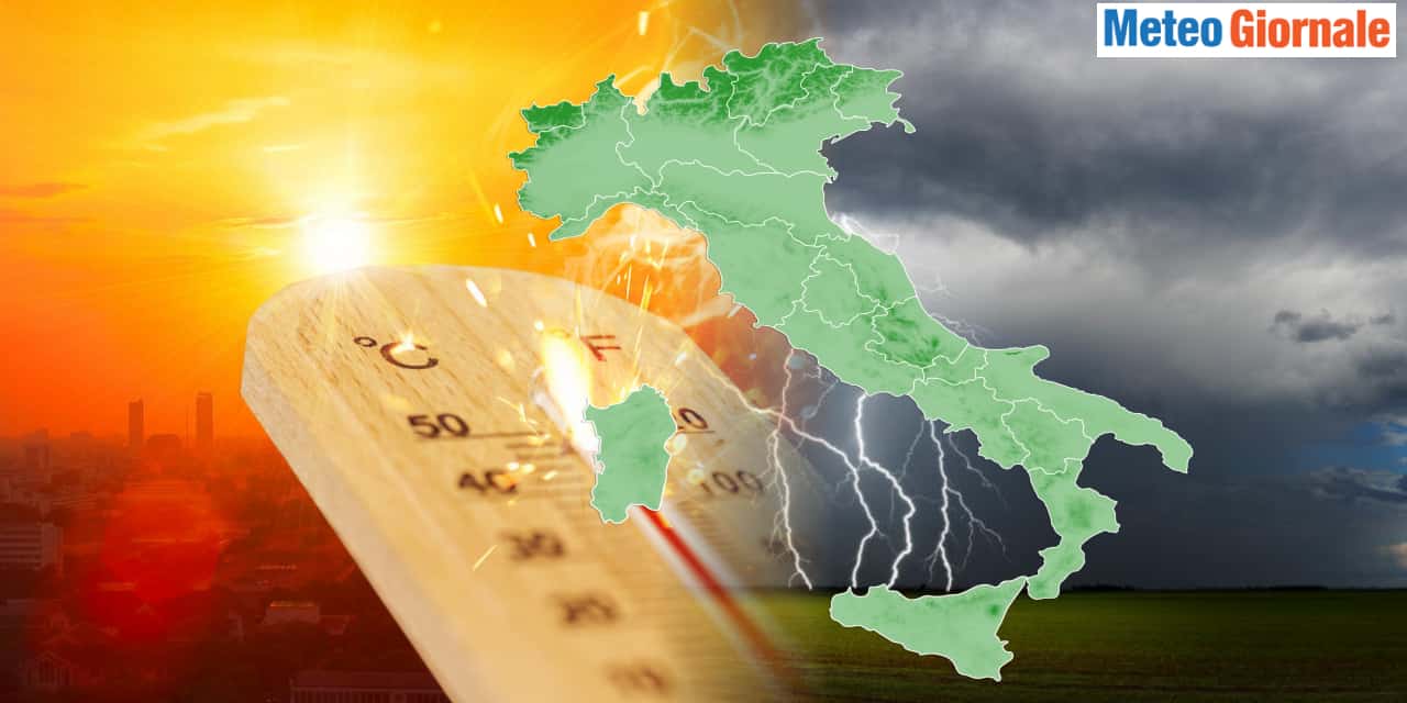 Meteo: partenza di Giugno col botto, poi incredibile stravolgimento