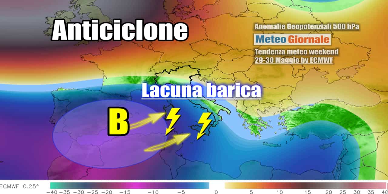 Meteo prossima settimana, attenzione a come potrebbe partire Giugno, novità