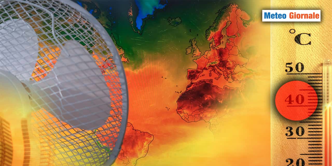 40 °C? Eccoli, col METEO africano. Ci siamo