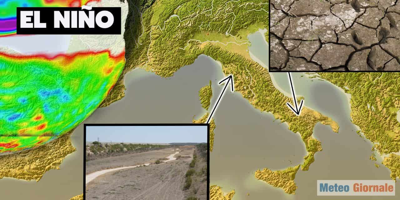 Meteo Estate 2023, El Niño: conseguenze in peggioramento tra Luglio e Agosto