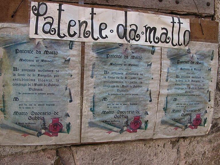 La Fontana per ottenere la Licenza della Follia