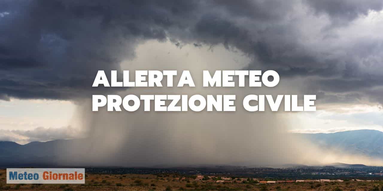 Attenzione: Allerta Meteo Gialla della Protezione Civile per il 4 Giugno 2023