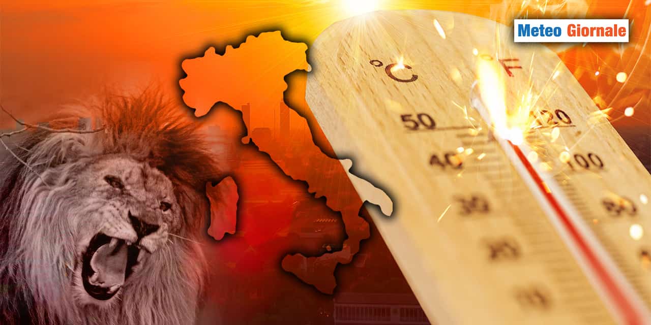 Vera ondata di CALDO, meteo d'AFRICA pronto a colpire
