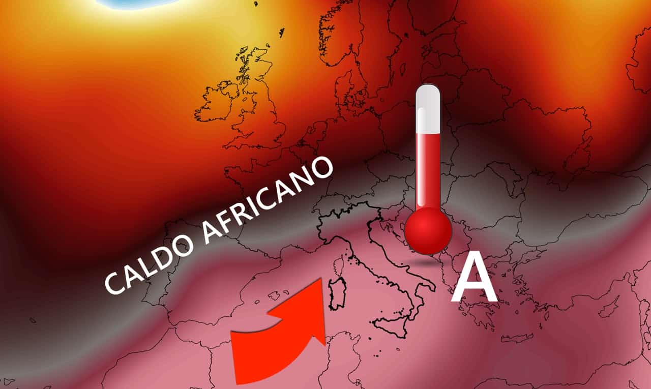Meteo: fiume bollente africano punta l’Italia!