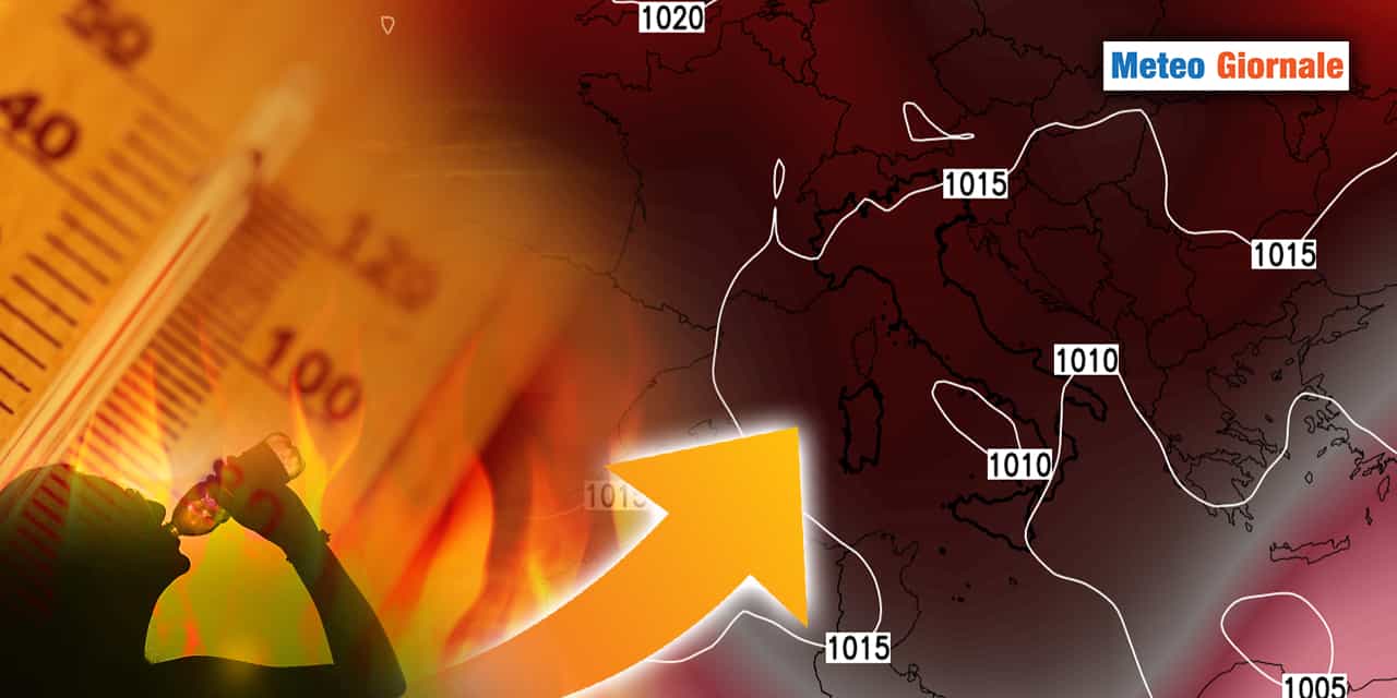 Meteo africano, CALDO folle pronto a inghiottire Mediterraneo