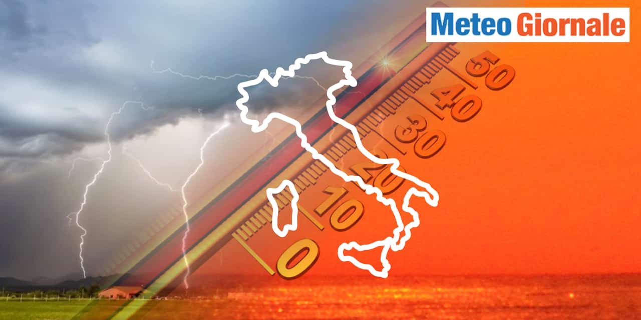 Meteo: saliscendi temperature, l’Estate zoppica con caldo in ritirata