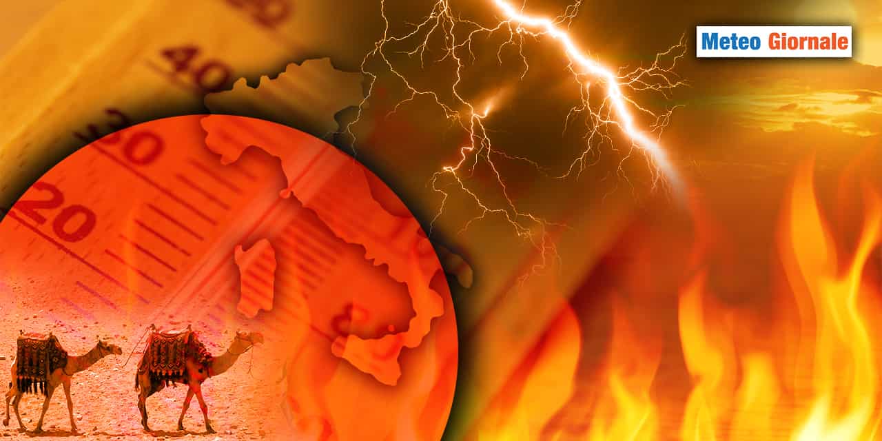 METEO 15 giorni, attenzione ai forti temporali