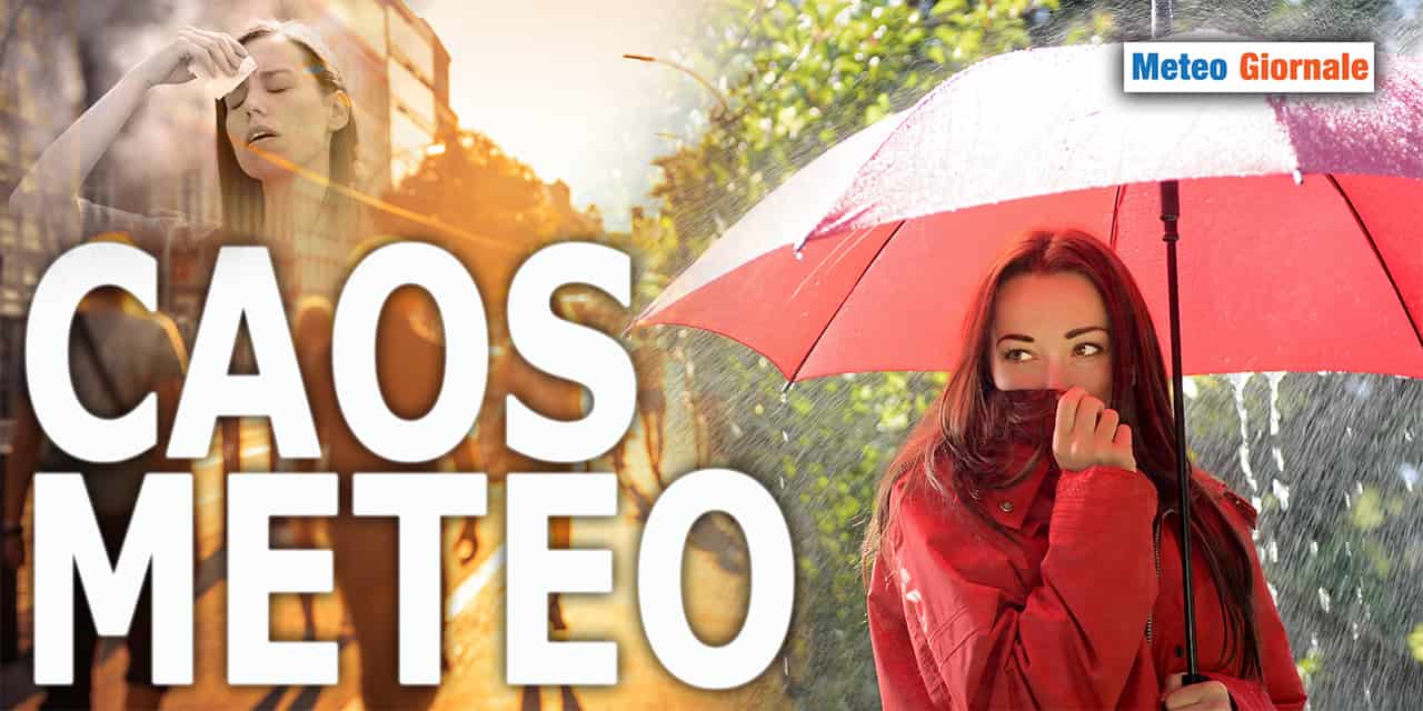È caos meteo per GIUGNO