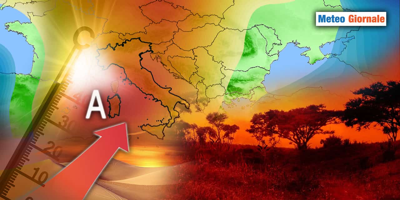 METEO 15 giorni, l'estate si tinge d'AFRICA