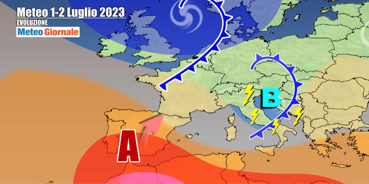 Meteo Italia: stop Estate, temporali e fresco sino al weekend, poi novità