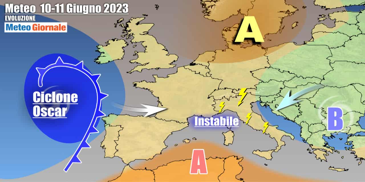 Meteo Italia: ancora forti temporali e grandine, l’Estate ancora in forte crisi. Aggiornamento