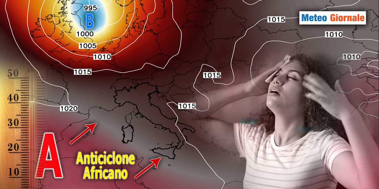 METEO 15 giorni, incubo africano all'orizzonte