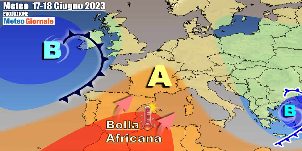 Meteo Italia: in arrivo l’anticiclone africano con il primo grande caldo
