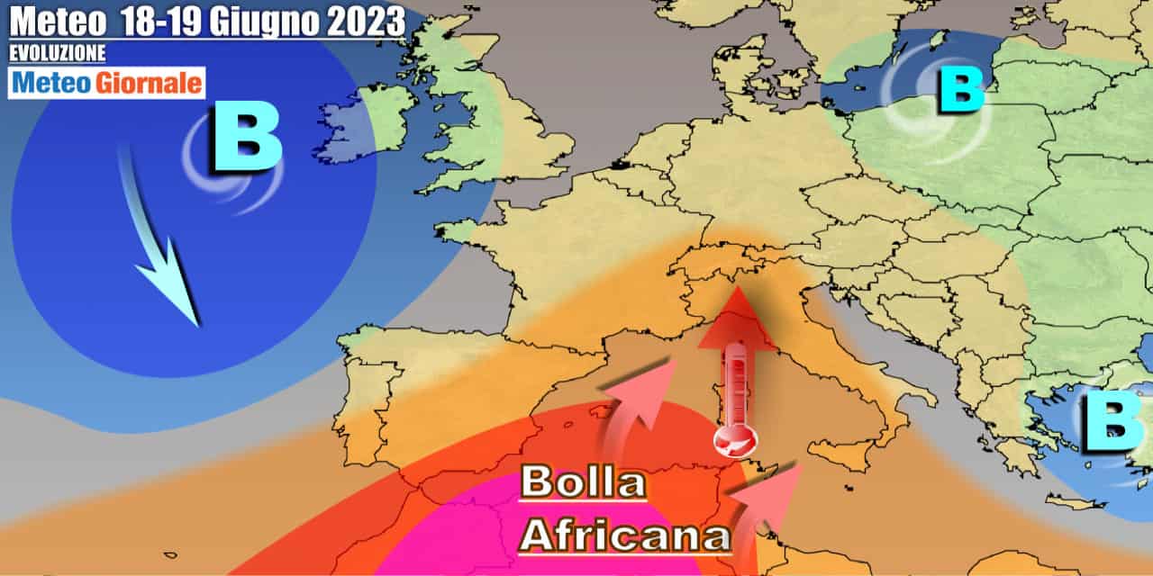 Meteo Italia: Estate dal weekend, poi intensa fiammata di caldo africano