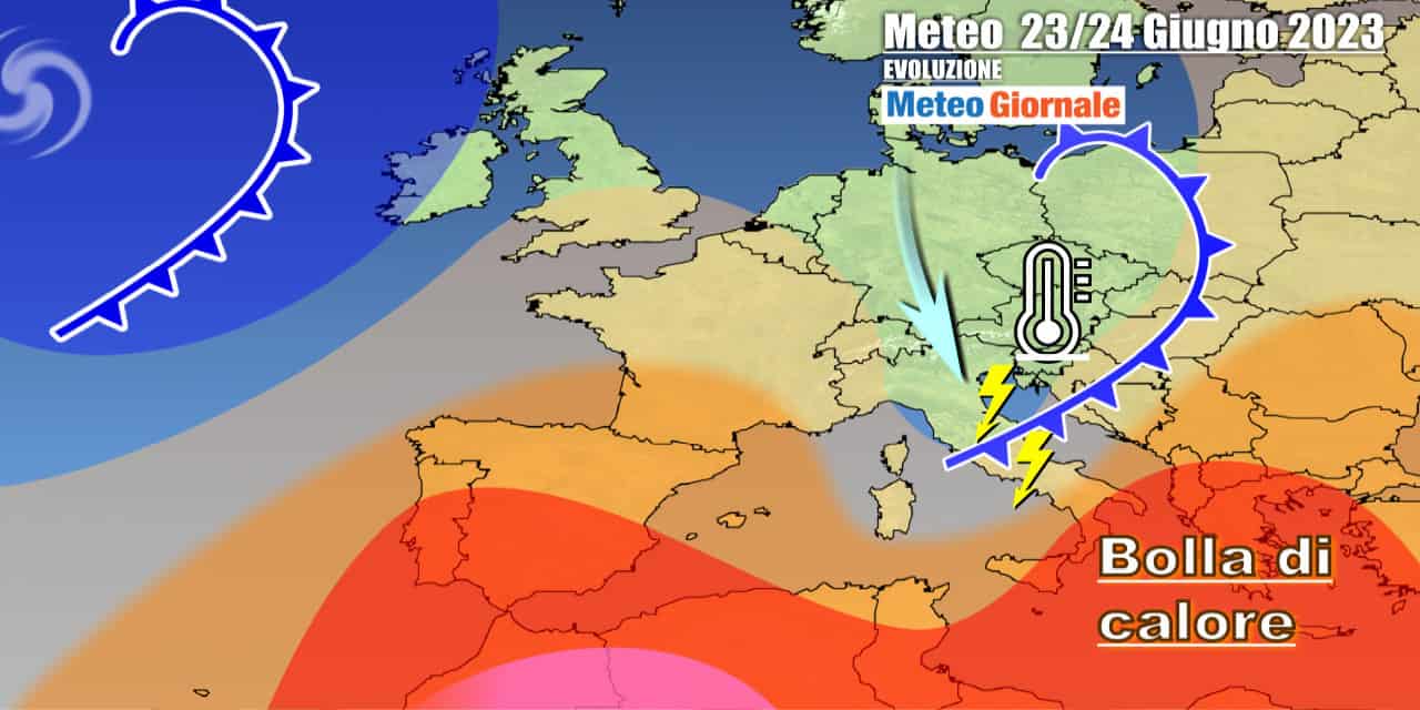 Meteo Italia: dal picco di caldo africano ai forti temporali, cambia tutto