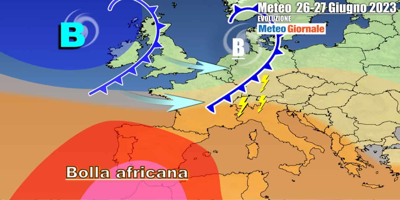 Meteo Italia: nuova settimana tra caldo e temporali, poi colpo di scena