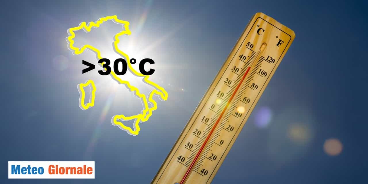 Meteo: spuntano i 30 gradi nel fine settimana, ma durerà?
