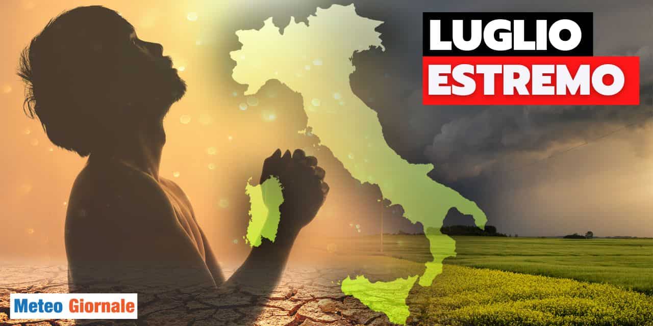 Meteo: Luglio SORPRENDENTE, rischiamo un mese ESTREMO