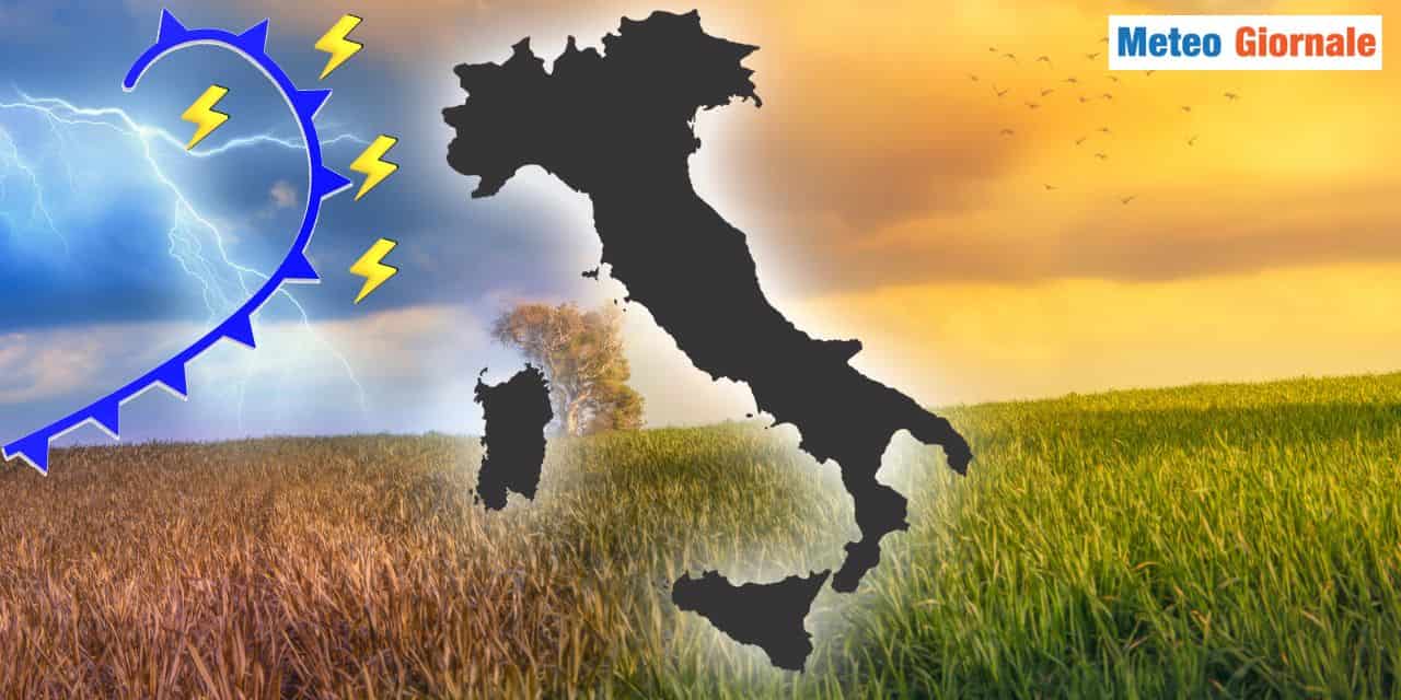 Previsioni meteo: verso il più grave "peggioramento" dell’Estate 2023