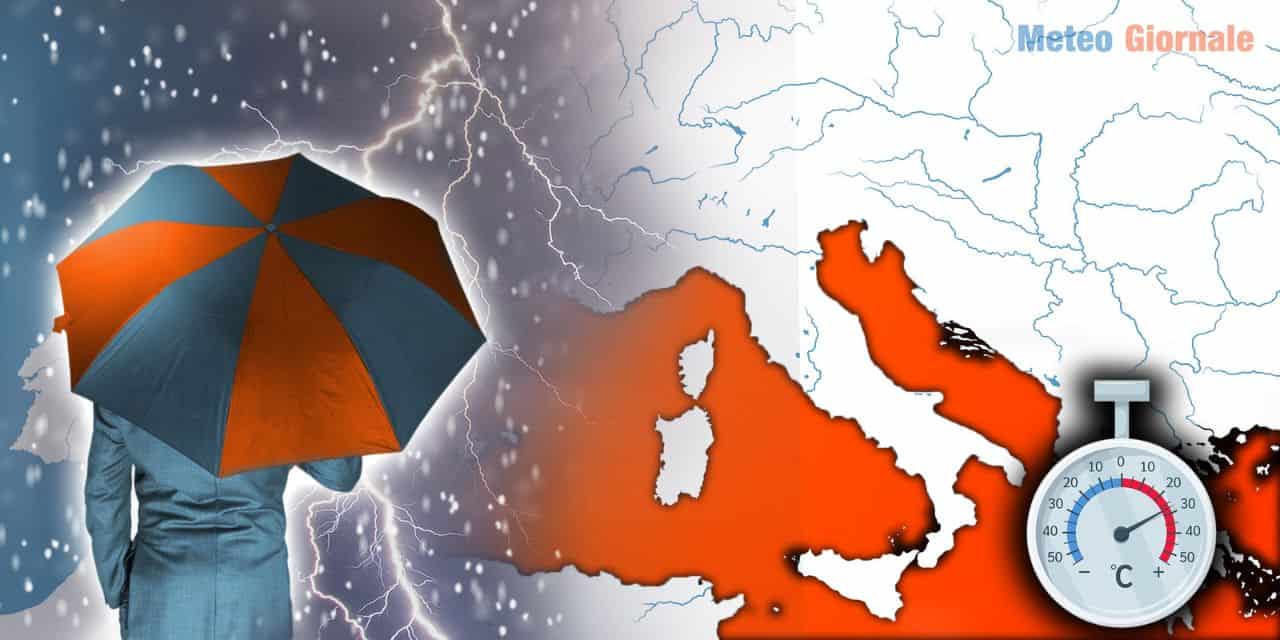 Meteo: fine Giugno e parte di Luglio compromessi