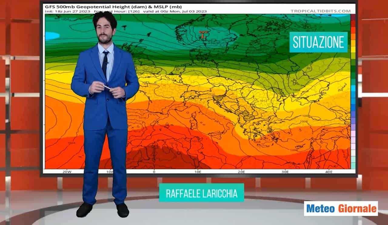 Meteo domani: ritorno del maltempo, tanti temporali anche violenti!