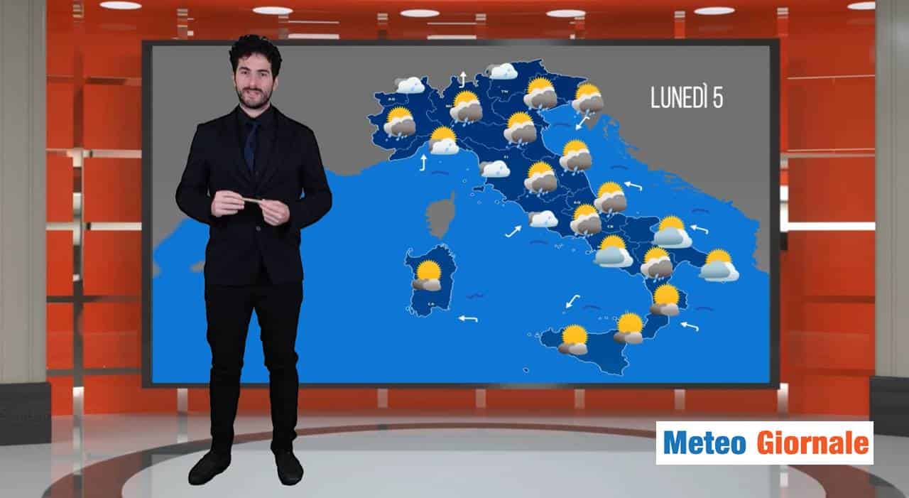 Meteo domani: Italia divisa in due a inizio settimana!