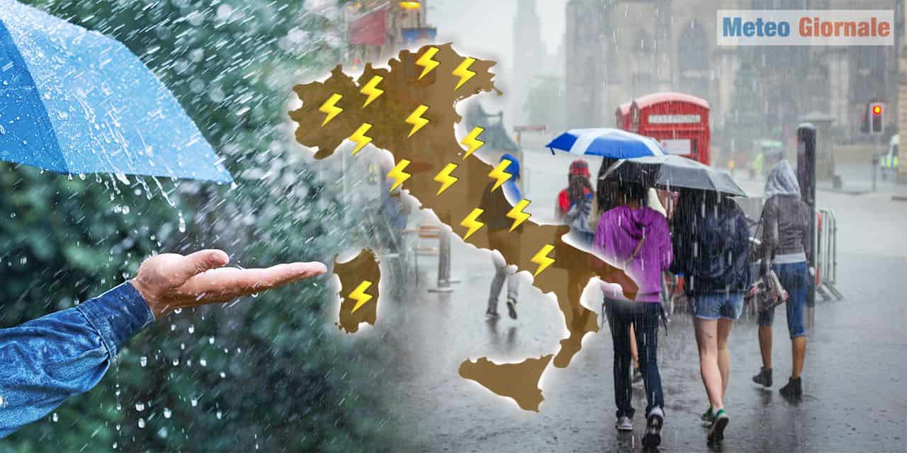 Meteo: la FINE DEL CALDO sarà a suon di FENOMENI ESTREMI?