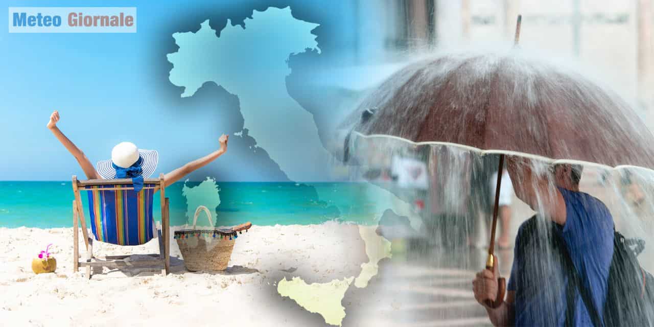 Meteo torrido, anzi ARDENTE: inaspettatamente con un colpo di SCENA