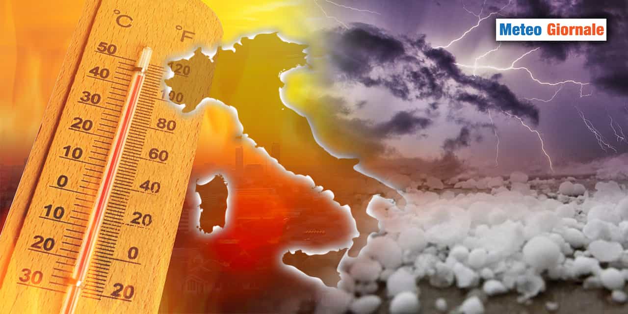 Il meteo estremo dell’ESTATE segue diverse strade: ecco quali